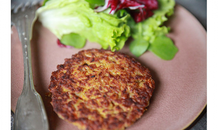 Galette de céréales au potimarron