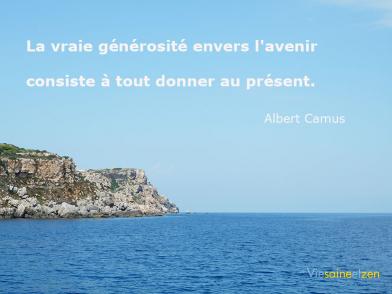 Tout Donner Au Present